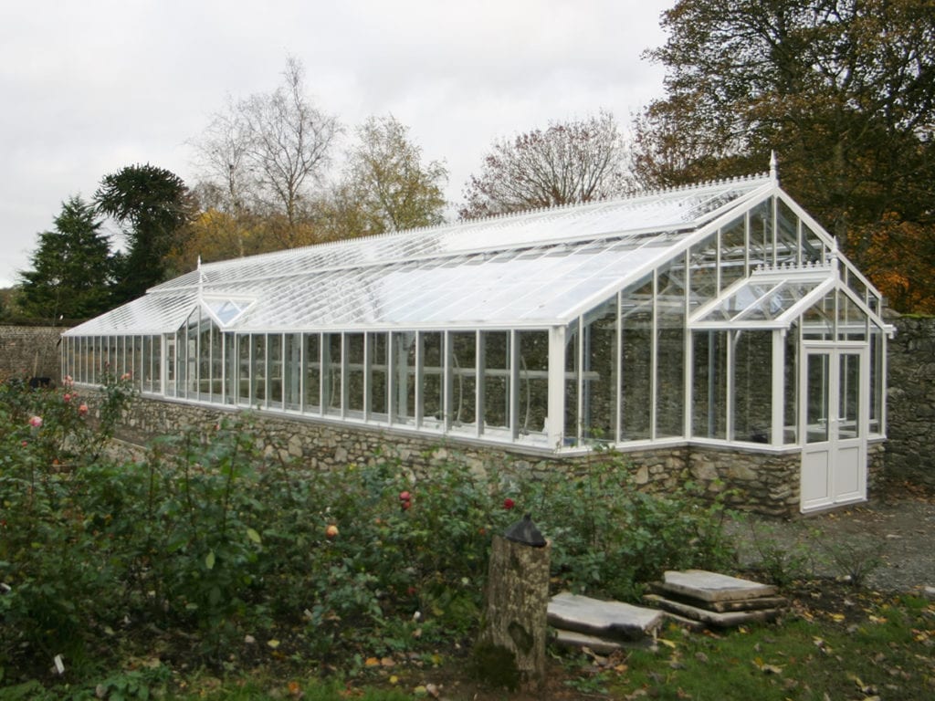 Large bespoke greenhouse in Kildare