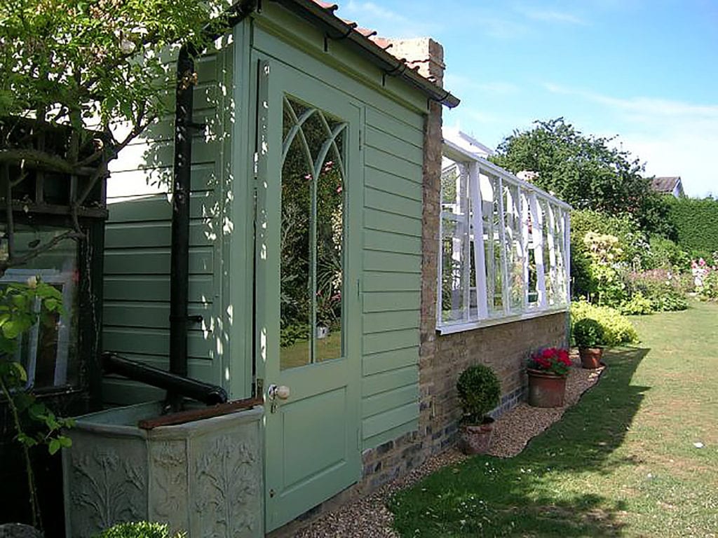 Greenhouse in London garden