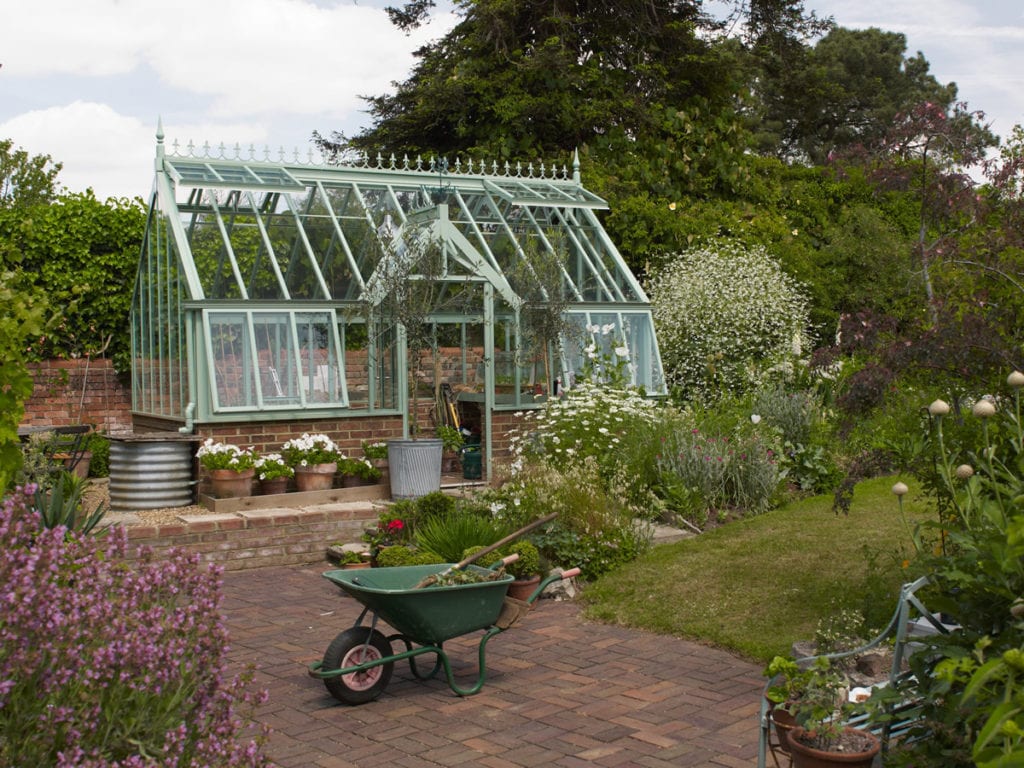 High quality aluminium greenhouse