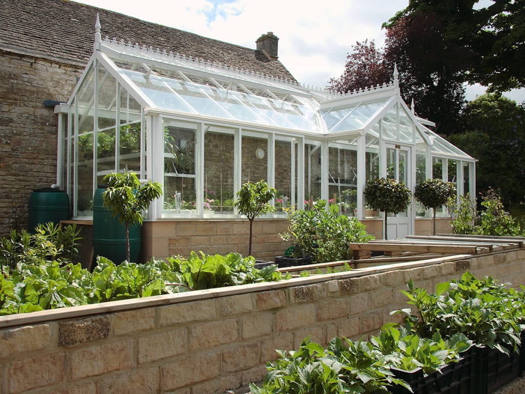 Three quarter span greenhouse