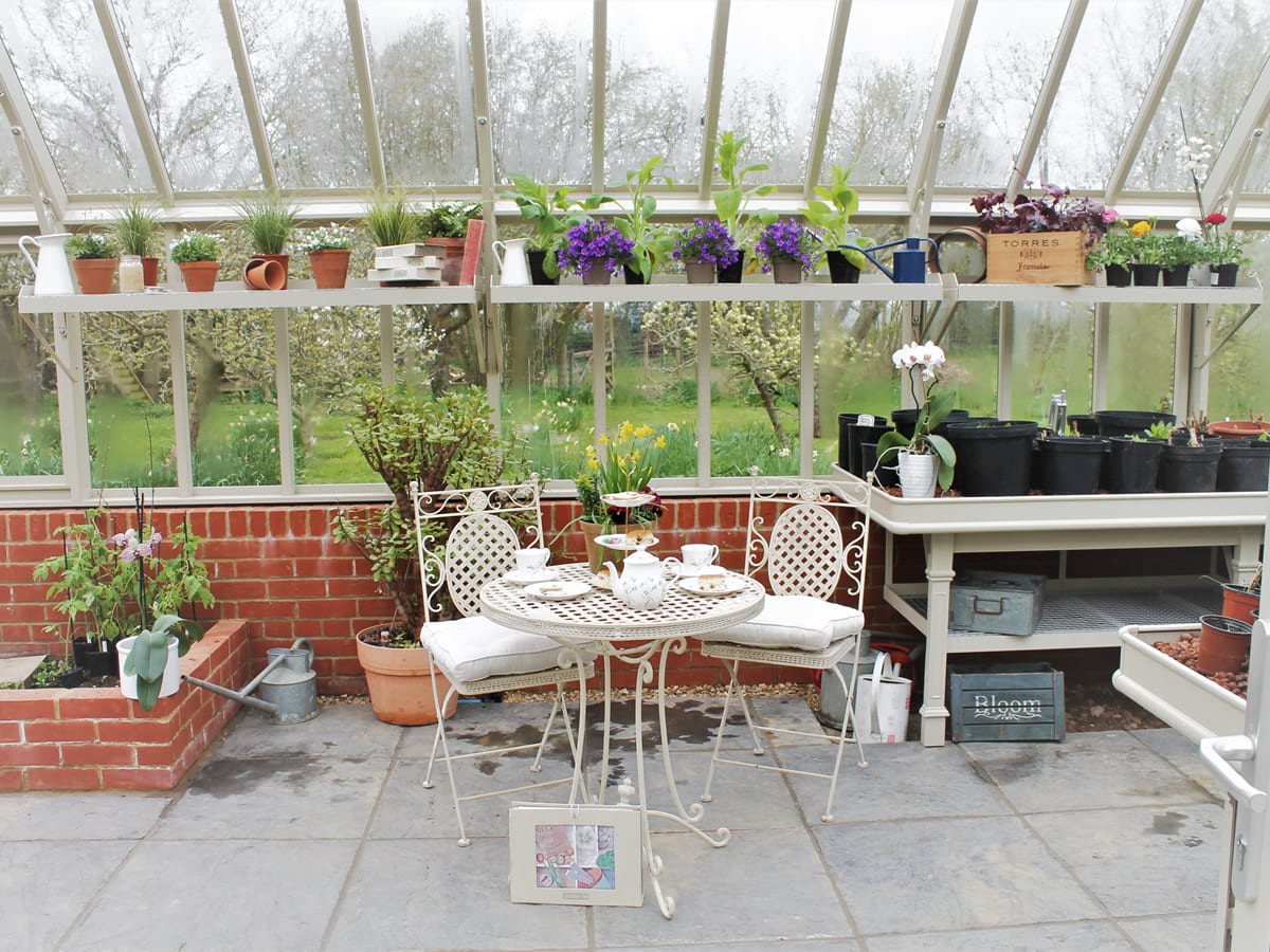 Tarragon Traditional Greenhouse National Garden Scheme NGS