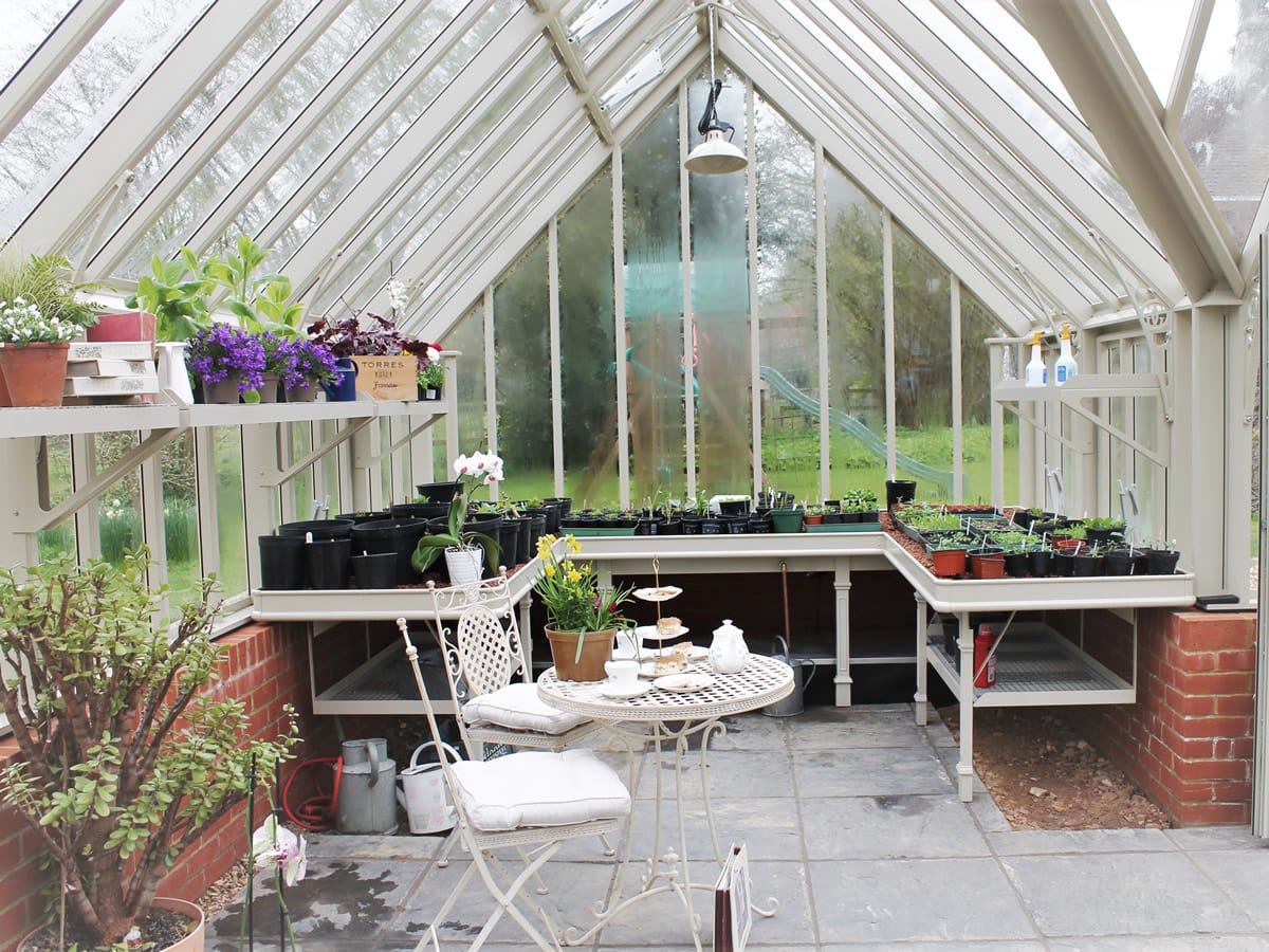 Tarragon Traditional Greenhouse National Garden Scheme NGS