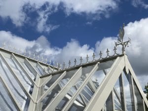 victorian greenhouse roof